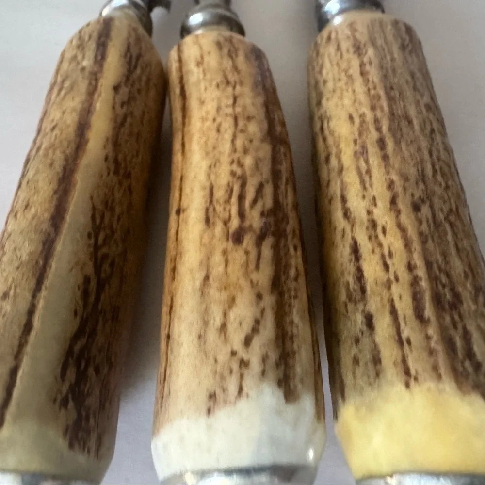 Vintage 1950’s Bone Cutlery Set made in England